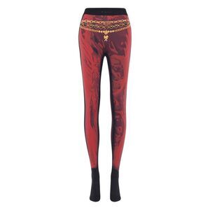 Marine Serre Red Trousers - Leggings Women